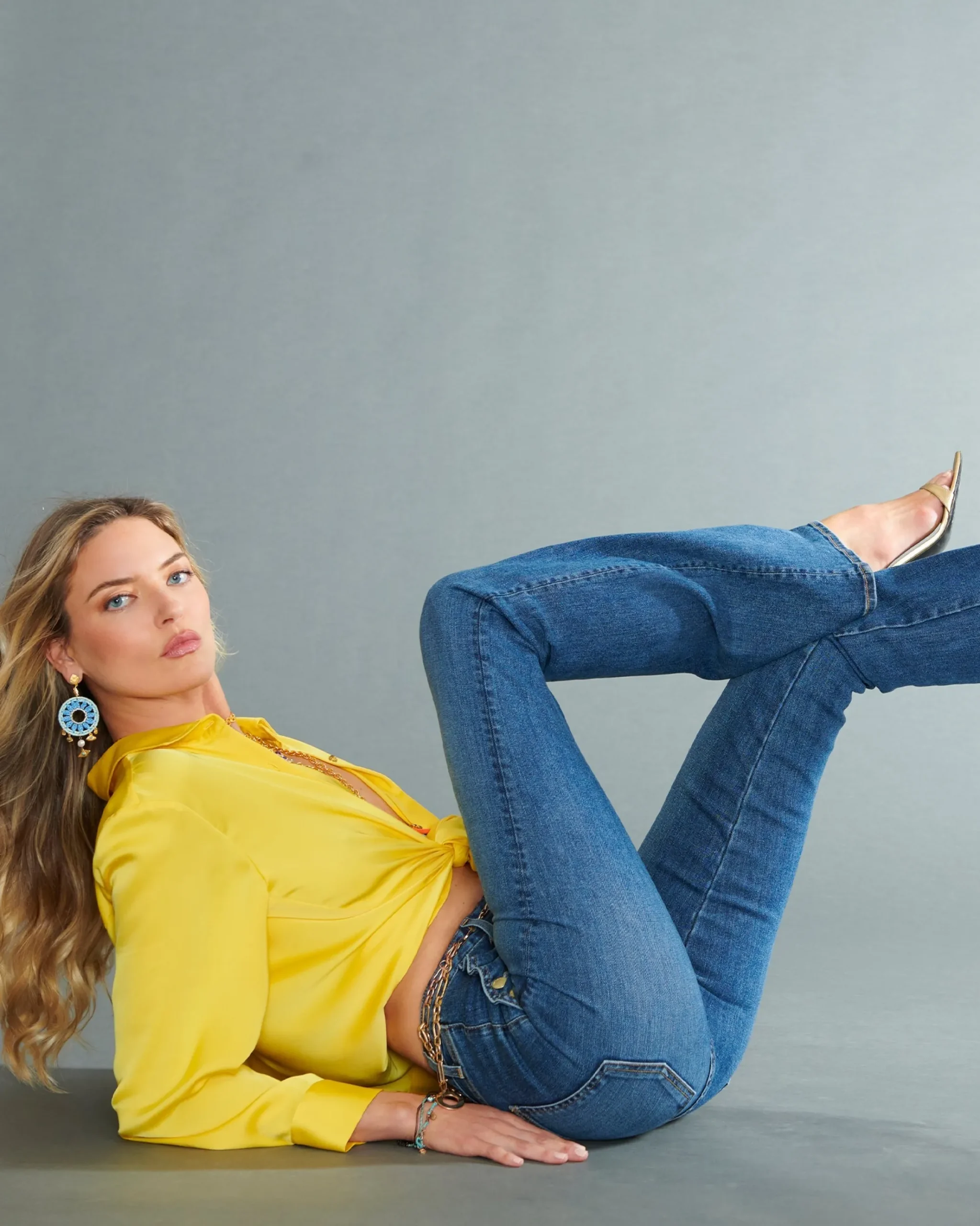 Helena High-Rise Flare Jean