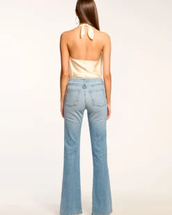 Helena High-Rise Flare Jean