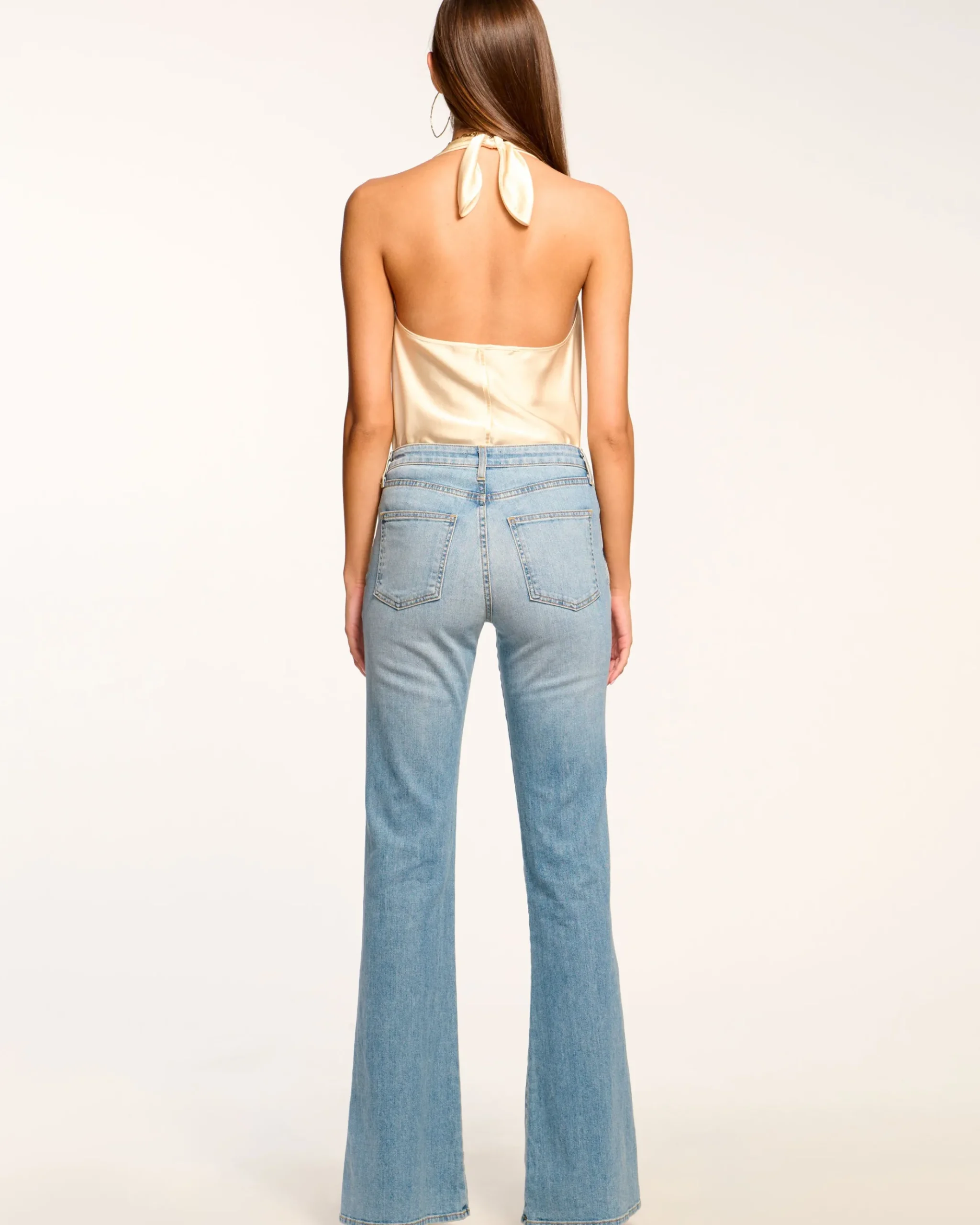 Helena High-Rise Flare Jean