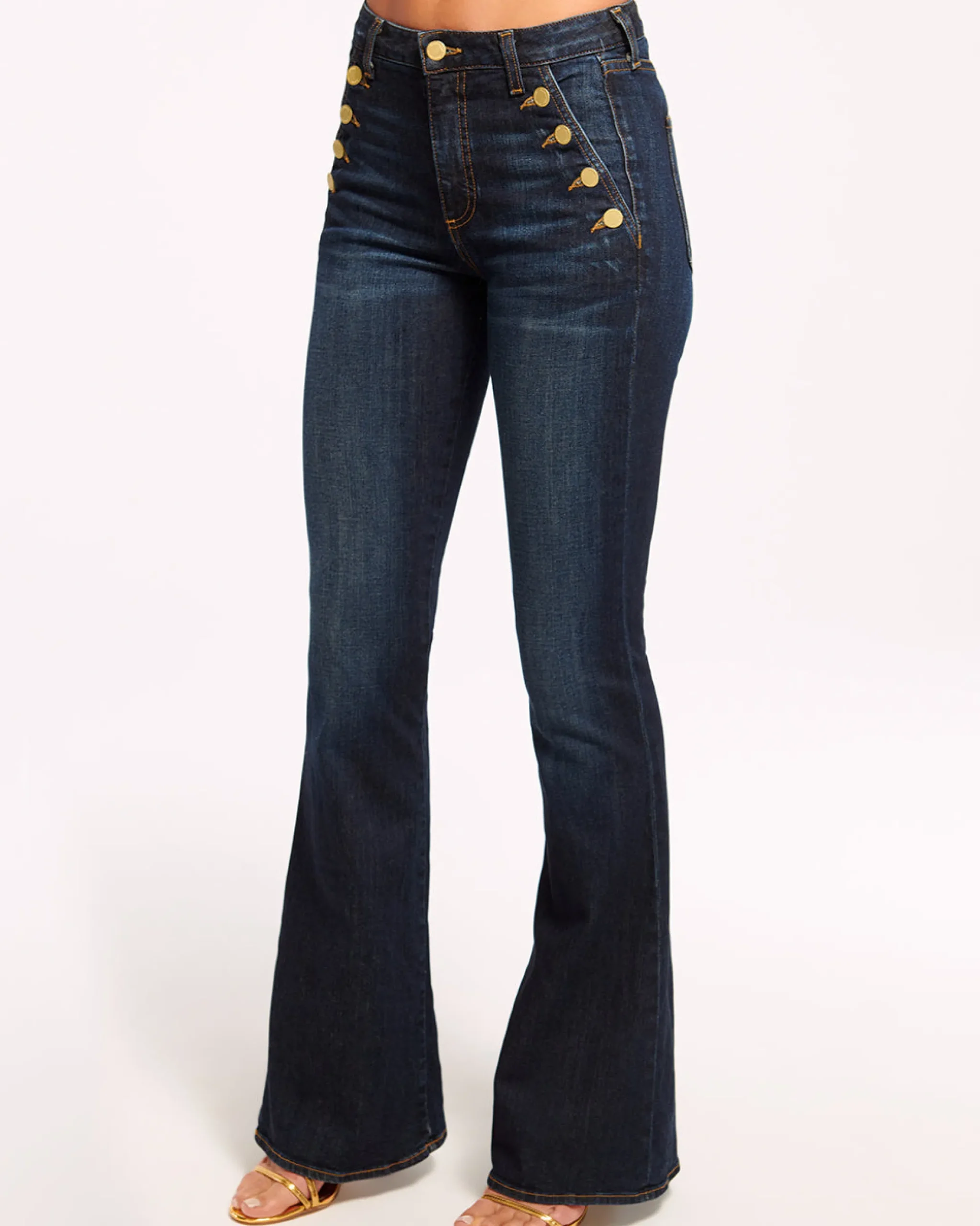 Helena High-Rise Flare Jean
