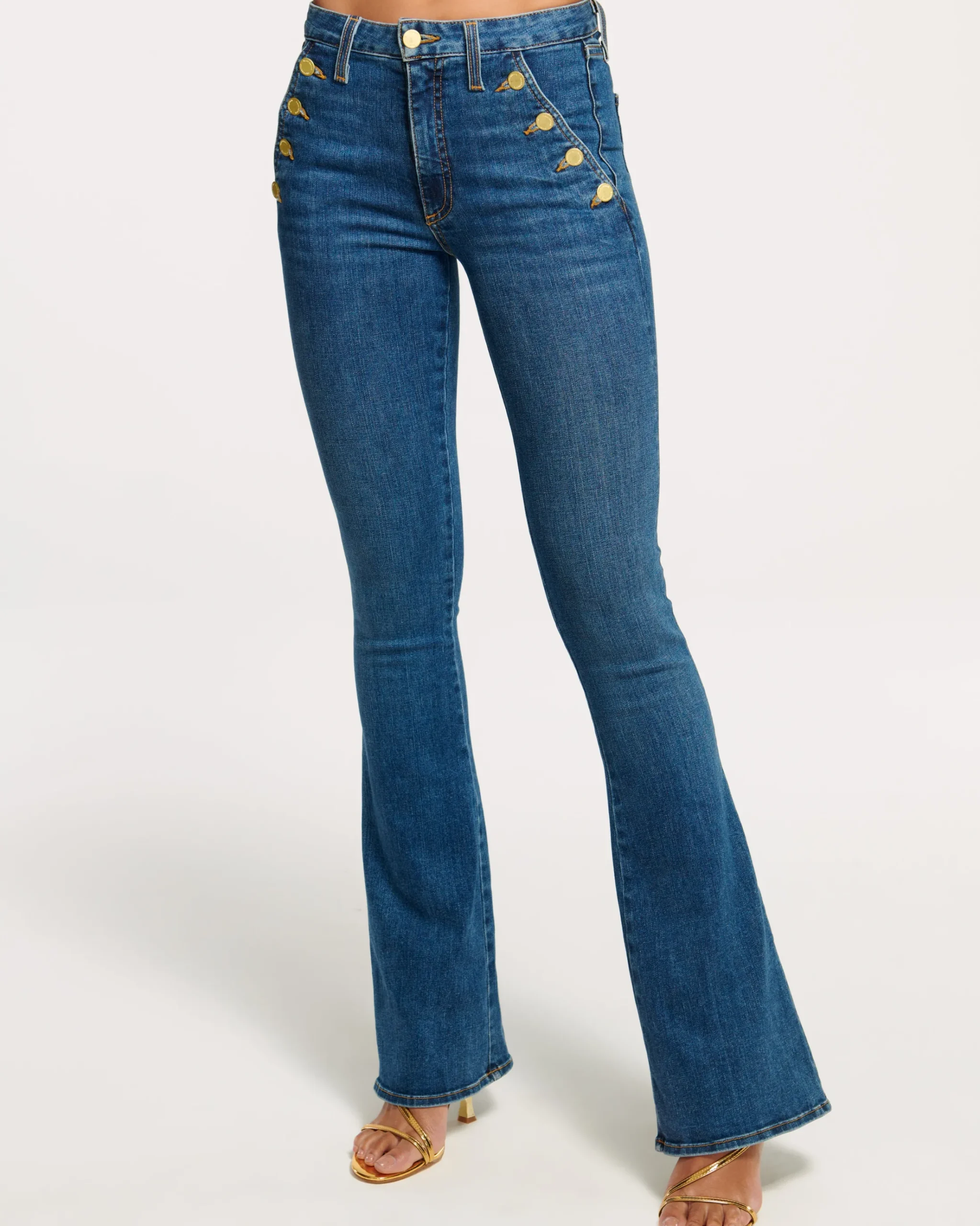 Helena High-Rise Flare Jean