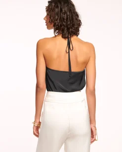 Hettie Cowl Neck Halter Top