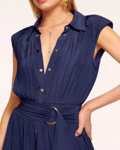 Ivy Belted Midi Dress