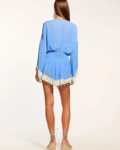 Jamie Embellished Coverup Mini Dress