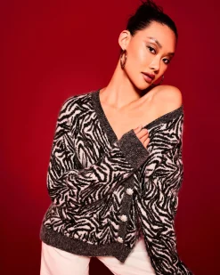 Jelena V-Neck Cardigan Sweater