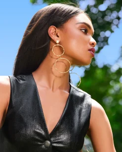 Kairi Stacked Hoop Earrings