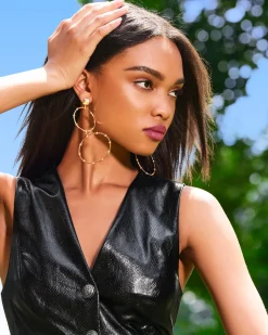 Kairi Stacked Hoop Earrings