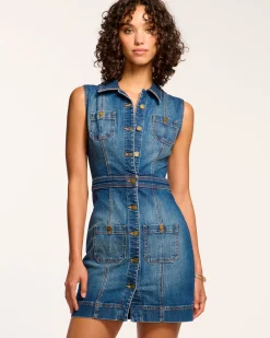 Katalina Denim Mini Dress