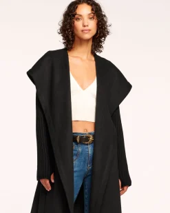 Kiah Wrap Oversized Coat