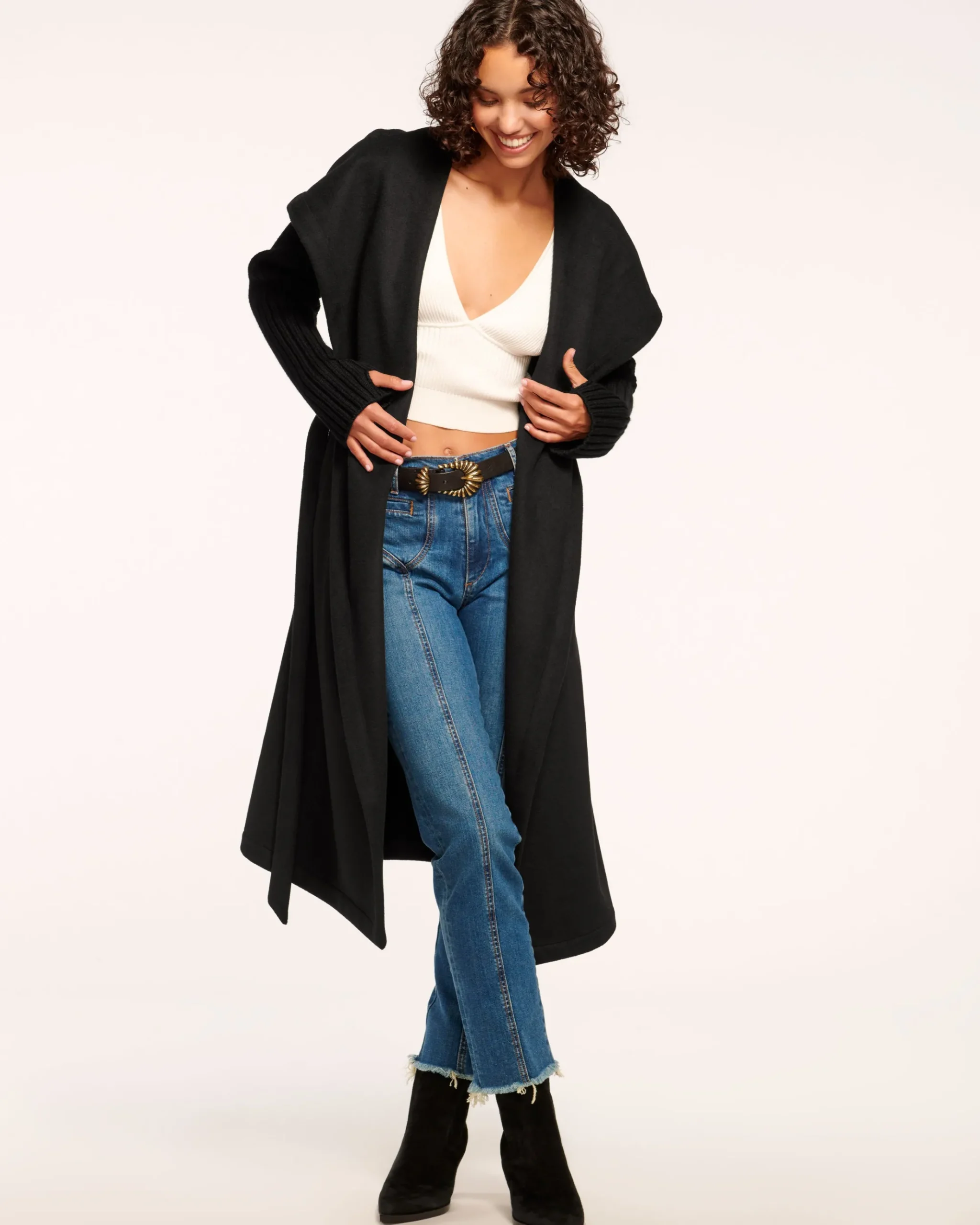 Kiah Wrap Oversized Coat