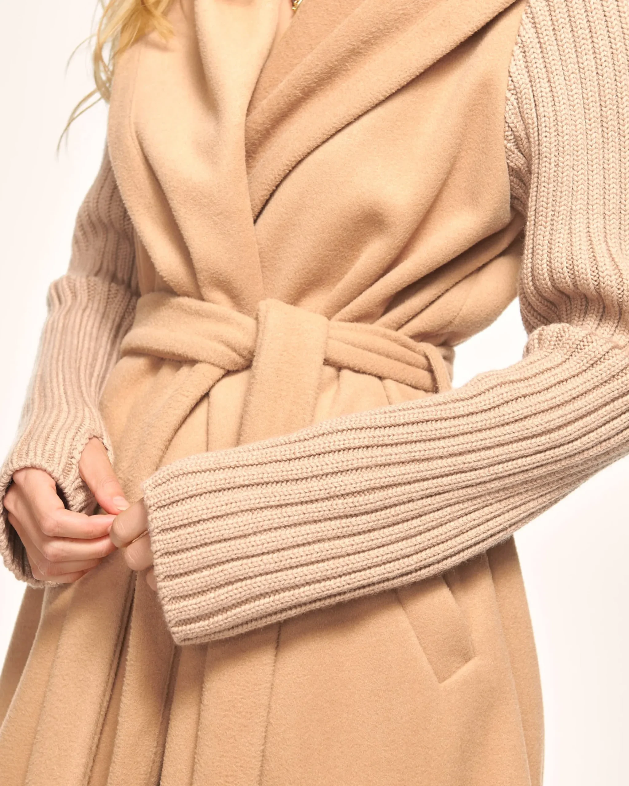 Kiah Wrap Oversized Coat