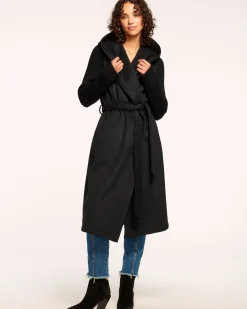 Kiah Wrap Oversized Coat