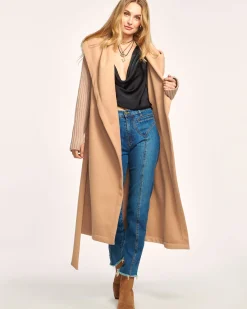 Kiah Wrap Oversized Coat