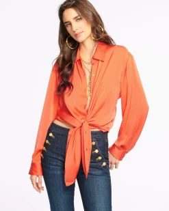 Kolby Oversized Button Down Blouse
