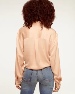 Kolby Oversized Button Down Blouse