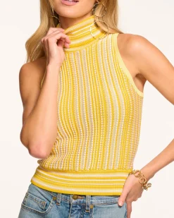 Leonie Sleeveless Knit Turtleneck