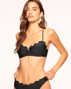 Leyla Scalloped Underwire Bikini Top