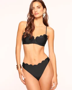 Leyla Scalloped Underwire Bikini Top