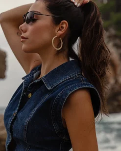 Lolita Denim Mini Dress