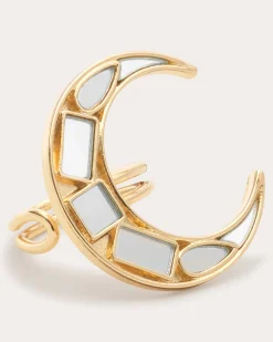 Lunar Mirrored Ring Set