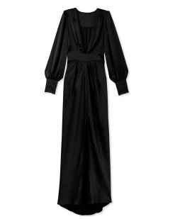 Madelane Plunging Maxi Dress