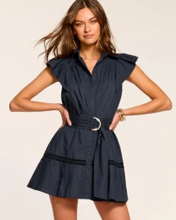 Marceline Poplin Shirt Mini Dress