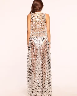Michaela Paillette Coverup Dress