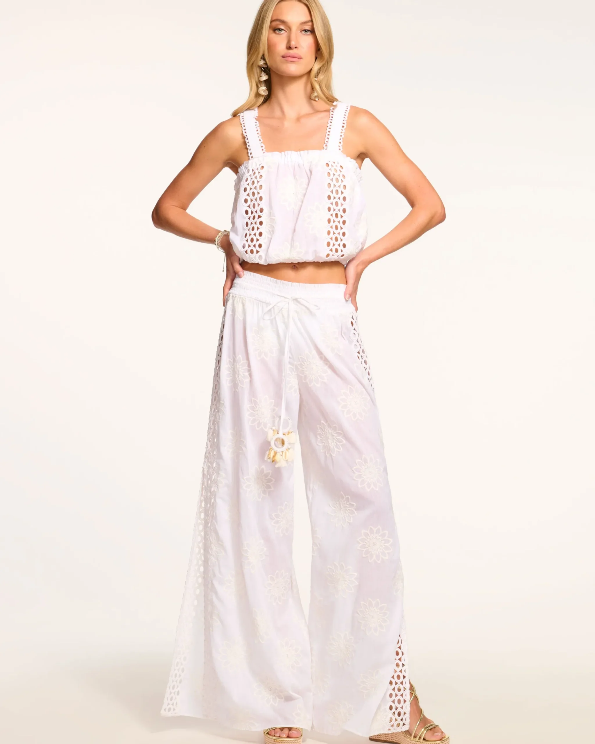 Milan Wide Leg Coverup Pant