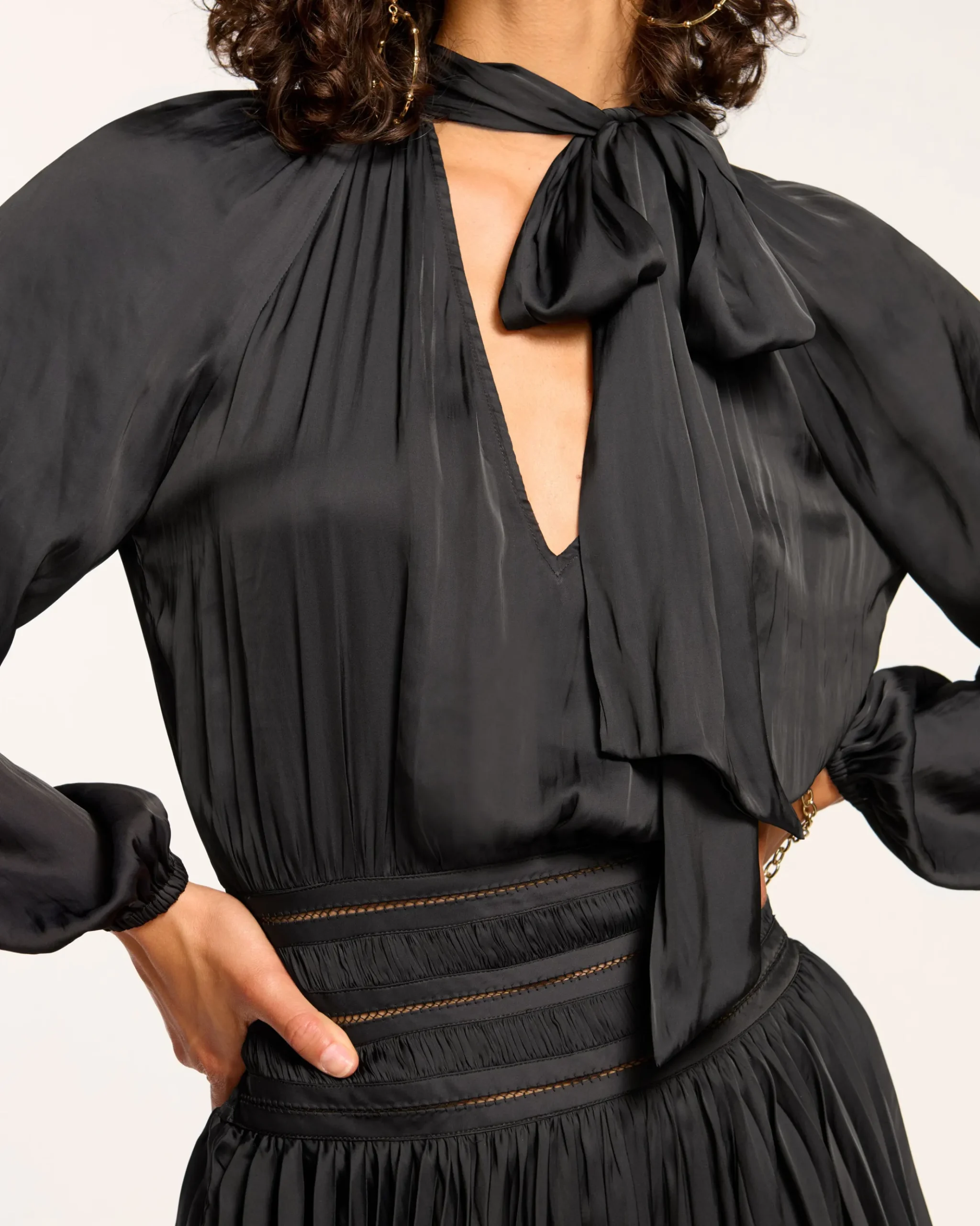 Millie V-Neck Mini Dress