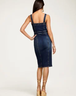 Monica Denim Midi Dress