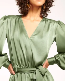 Montana Puff Sleeve Mini Dress