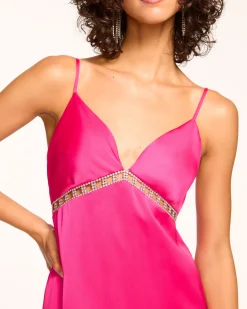 Mosby Embellished Empire Waist Gown