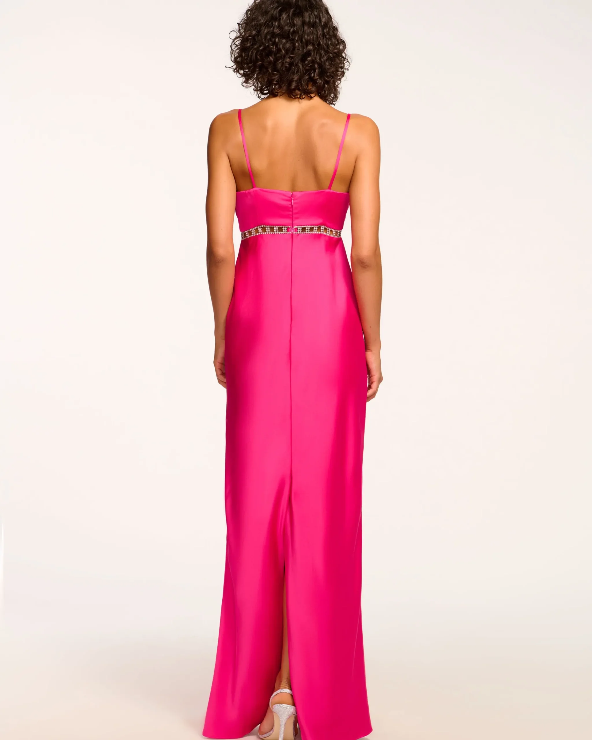 Mosby Embellished Empire Waist Gown