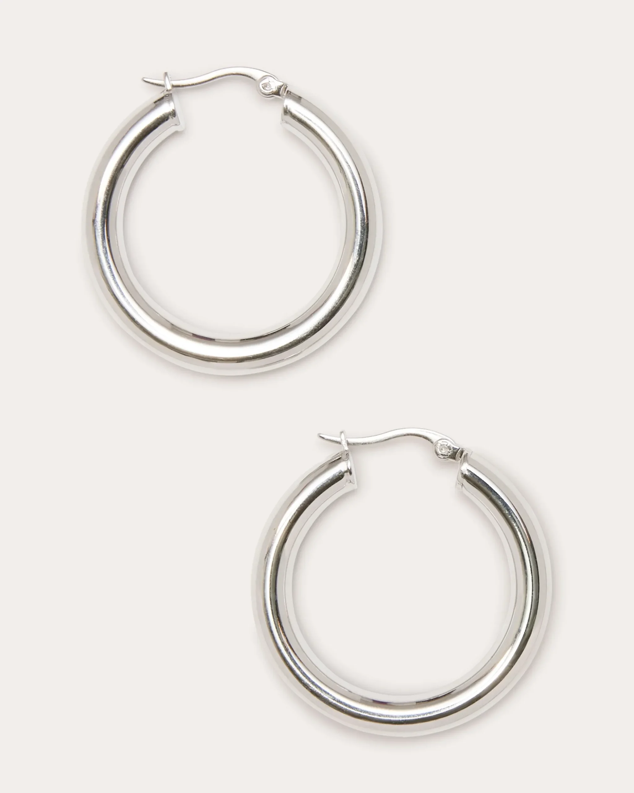 Natalie 1.5 Inch Hoop Earrings