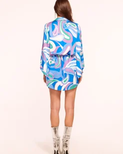 Penny Bell Sleeve Mini Dress