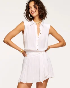 Peyton Button Down Mini Dress