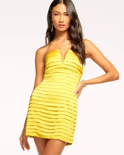 Pia Strapless Mini Dress