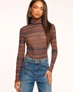 Prudence Long Sleeve Turtleneck Top