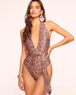 Raquel V-Neck One Piece Swimsuit