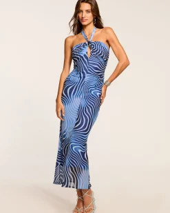 Sandie Halter Midi Dress