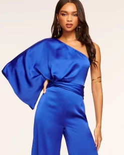 Simone One-Shoulder Jumpsuit