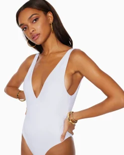 Soren V-Neck One Piece Swimsuit