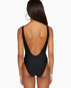 Soren V-Neck One Piece Swimsuit