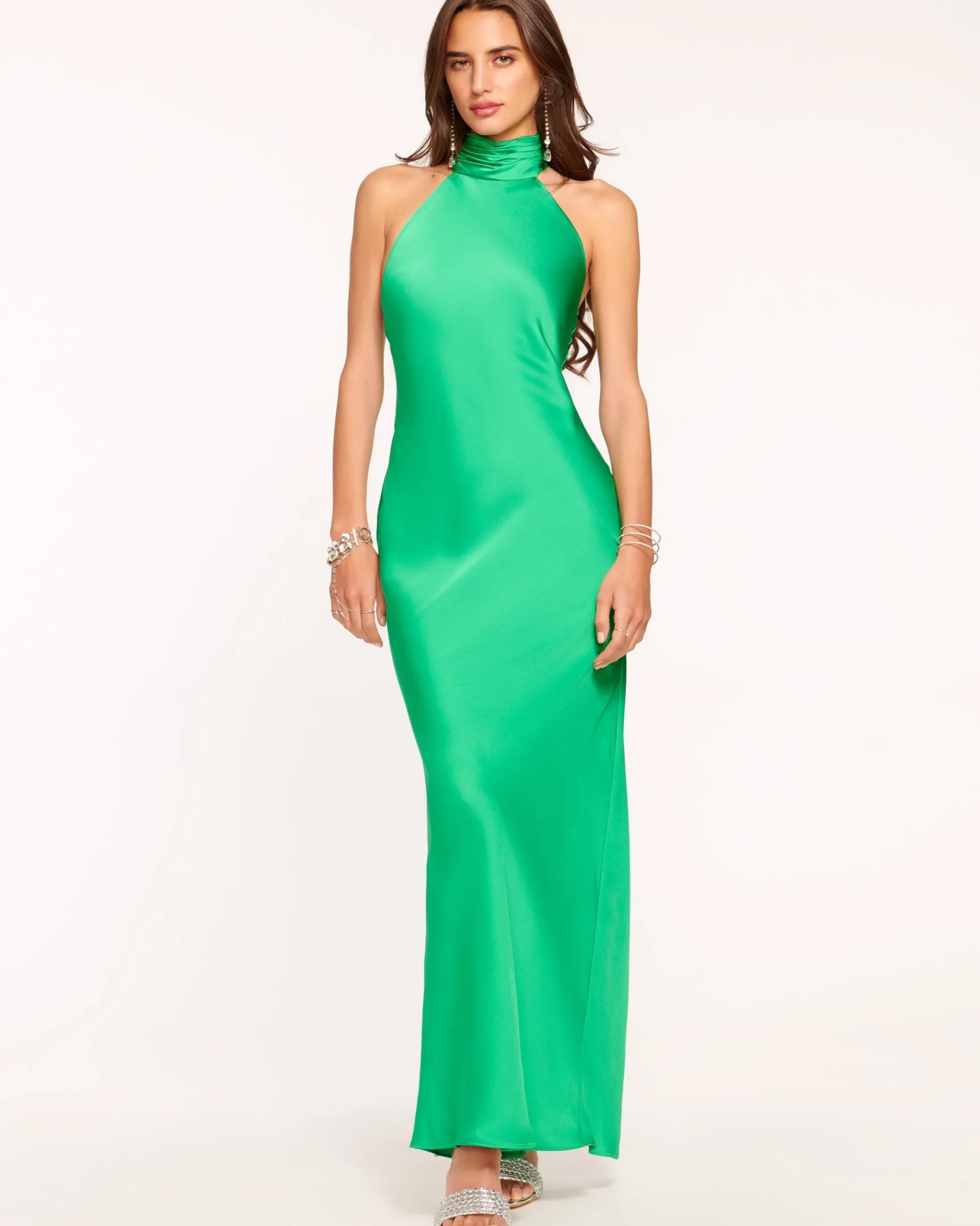 Tatiana High Neck Gown
