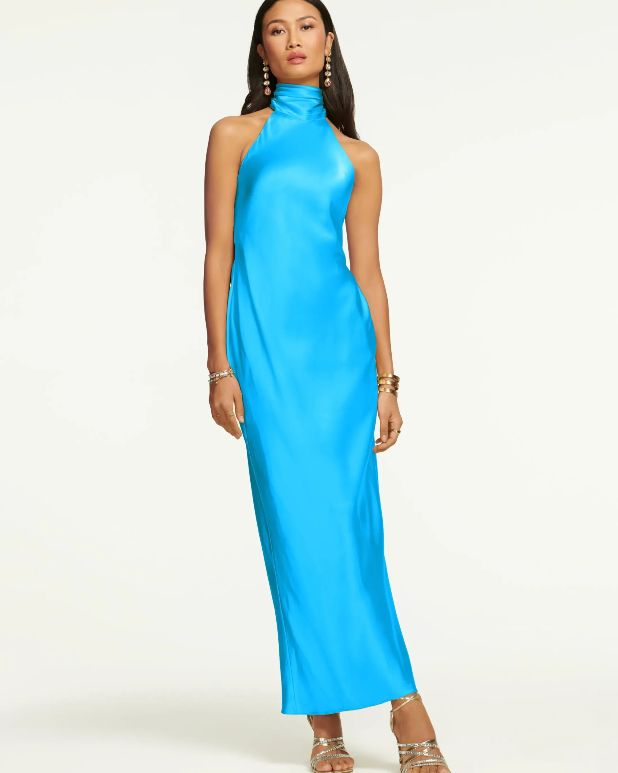 Tatiana High Neck Gown