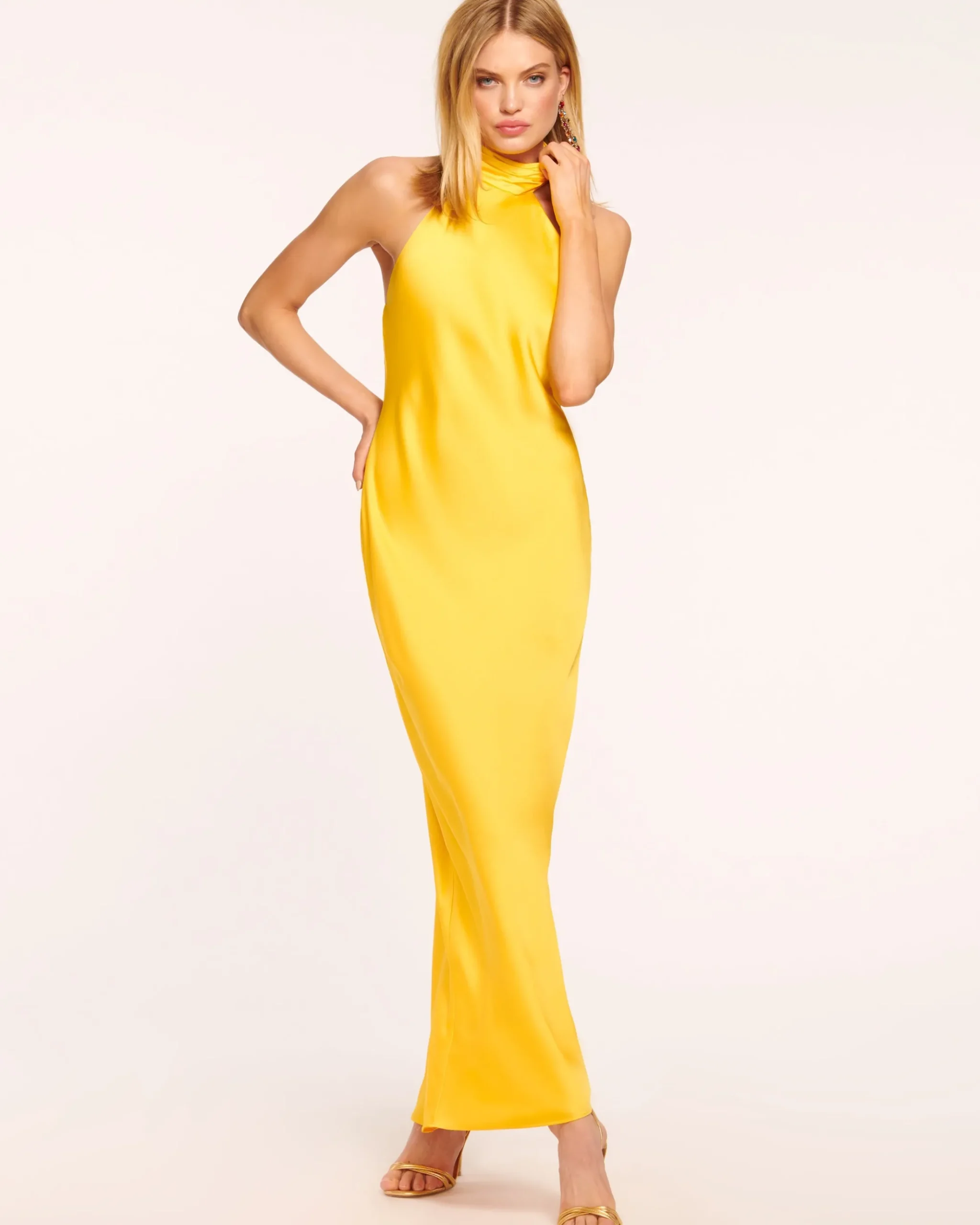 Tatiana High Neck Gown