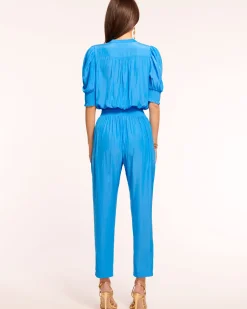 Tracey Puff Sleeve Jumpsuit
