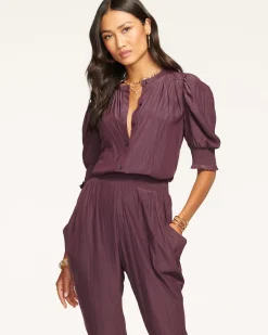 Tracey Puff Sleeve Jumpsuit
