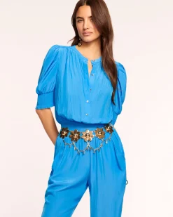 Tracey Puff Sleeve Jumpsuit