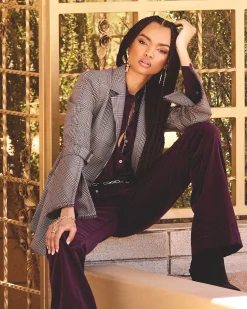 Velvet Kyle Low Rise Flare Jean